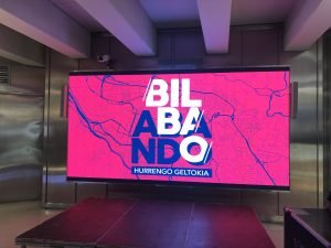 Pantalla Led Metro Bilbao